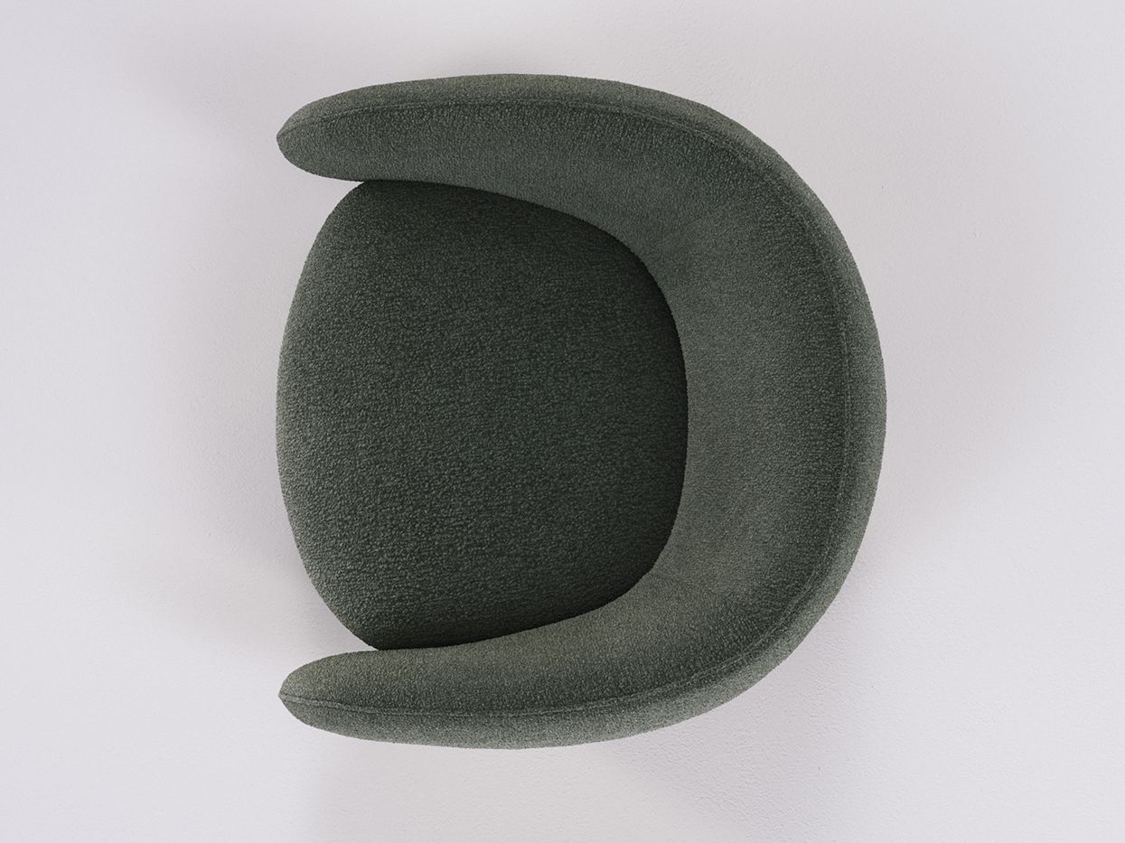 Тканевое кресло с подлокотниками Wewood гнездо ARCH-00029061 - Вид №17