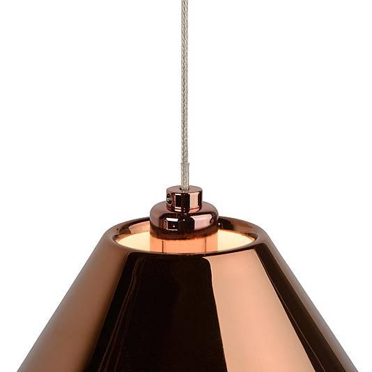 Подвесной светодиодный светильник Lucide Tisk Led 36406/45/17 LUCIDE ДИЗАЙНЕРСКИЕ, TISK LED 071872 Медь  - Вид №1