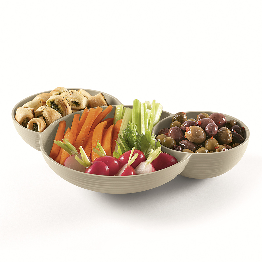 17120079 Менажница tierra, бежевая Guzzini  - Вид №6