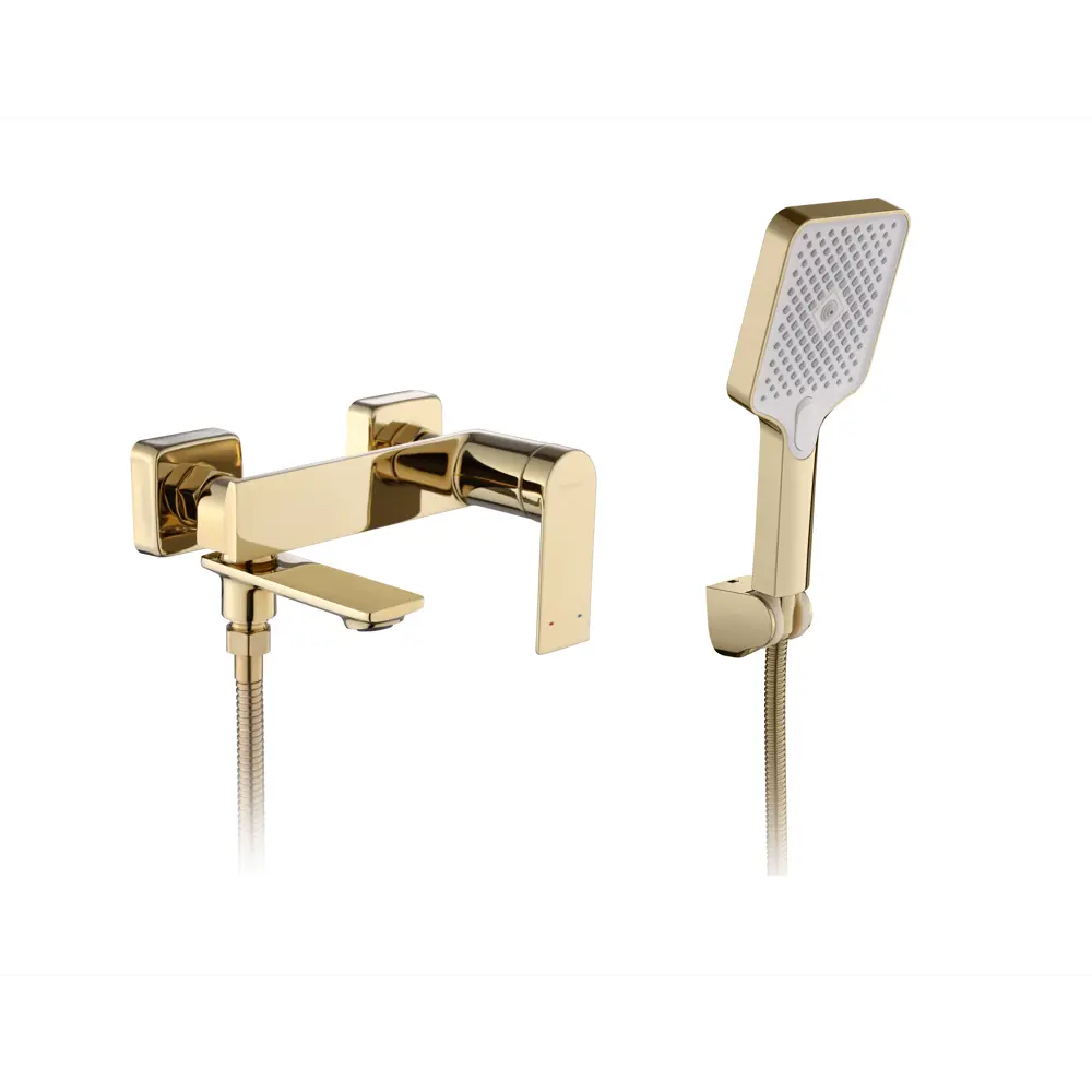 Смеситель Osgard Endi для ванны с лейкой и шлангом, золото 89392834 STLM-1571825