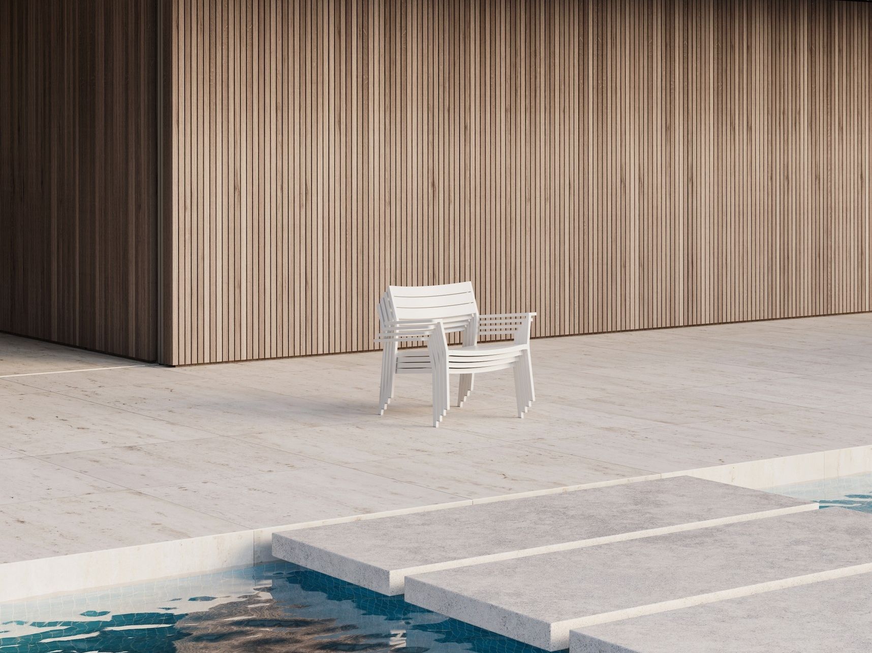 Алюминиевое кресло с порошковым покрытием Case Eos ARCH-00108936 - Вид №14