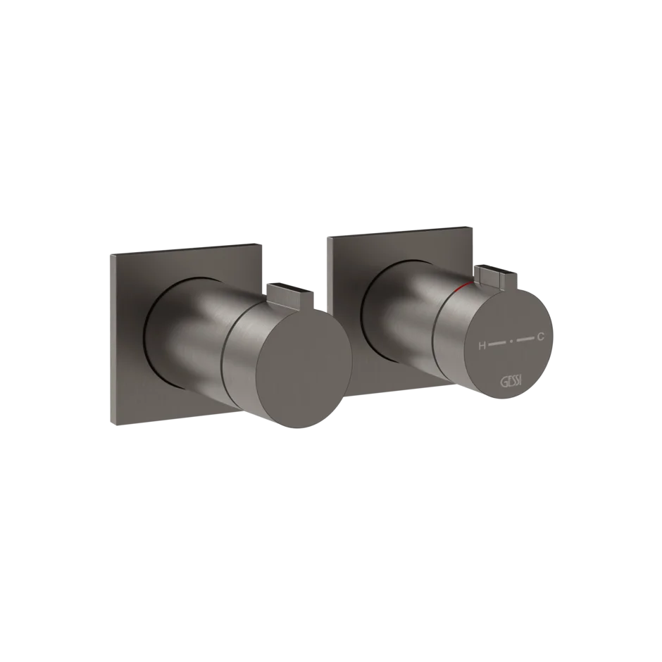 Смеситель для душа 73034 707 Gessi Inverso ЧЕРНЫЙ МЕТАЛЛ BR. PVD 73034707