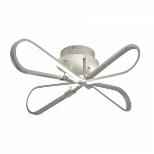 Потолочный светодиодный светильник Mantra Bucle 5982 MANTRA ДИЗАЙНЕРСКИЕ, BUCLE 083949 Серебро