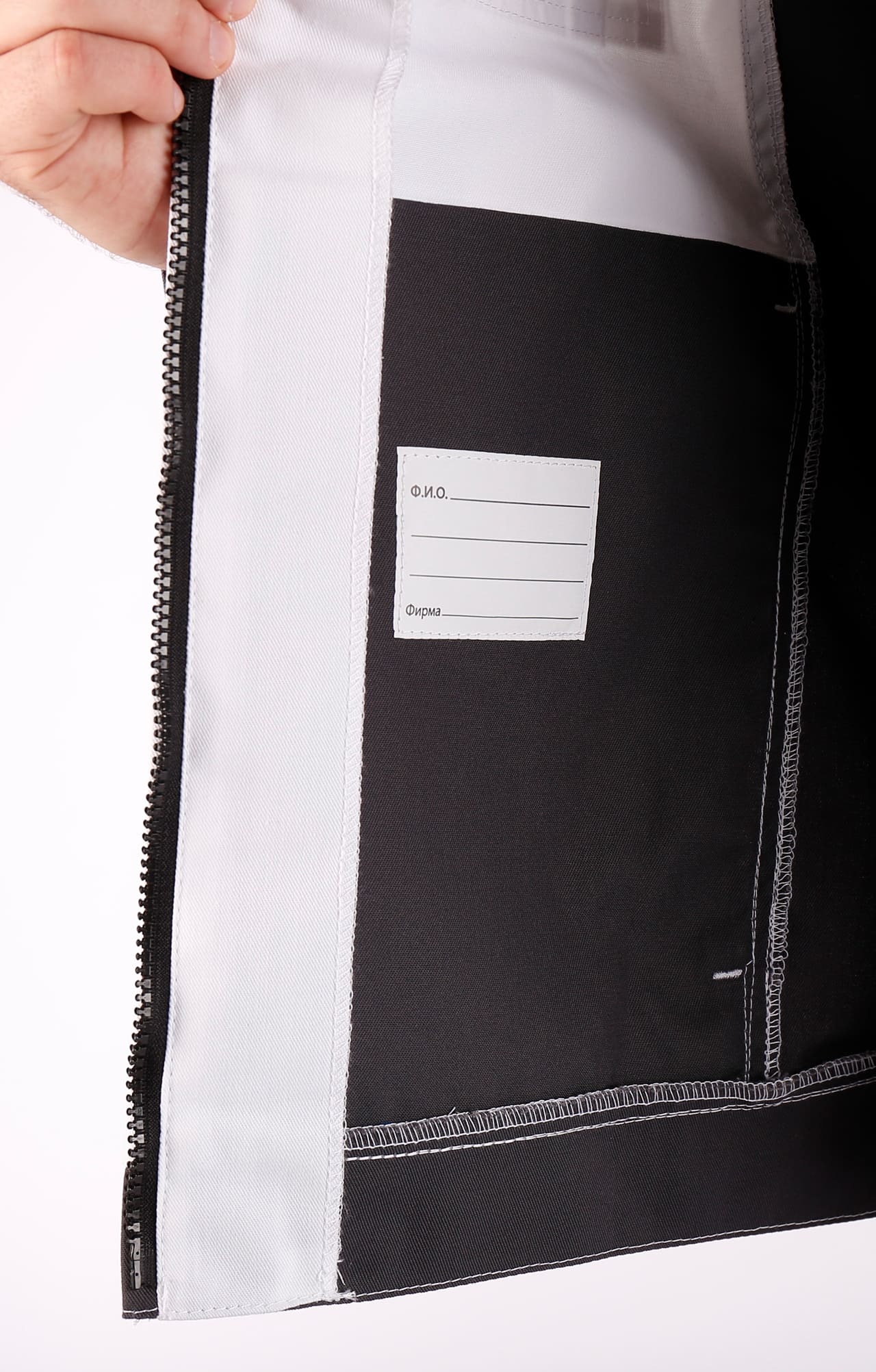 4974828 Костюм  NEW белый графит STATUS  Летняя спецодежда  размер 52-54/182-188  - Вид №13