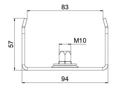 Стальная анкерная система OBO Bettermann BlackLine ARCH-00065393 - Вид №4