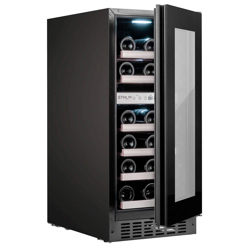 9173367 Винный шкаф Temptech STQ38DRB-24 черный STDN-0126357 - Вид №3