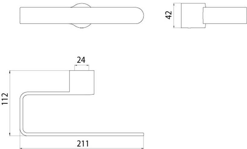 Emco Bad Держатель для полотенец из металла Fino 8455 001 00 - Вид №2