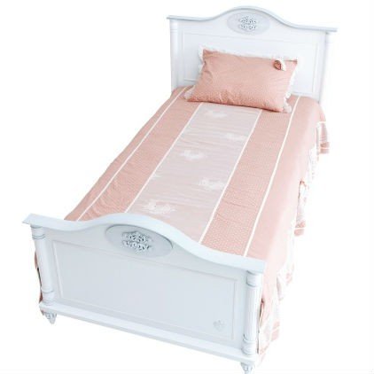 Покрывало с подушкой 90х200 см светло-розовое Dream CILEK ROMANTIC 00-3832464 Розовый Santreyd - Вид №1