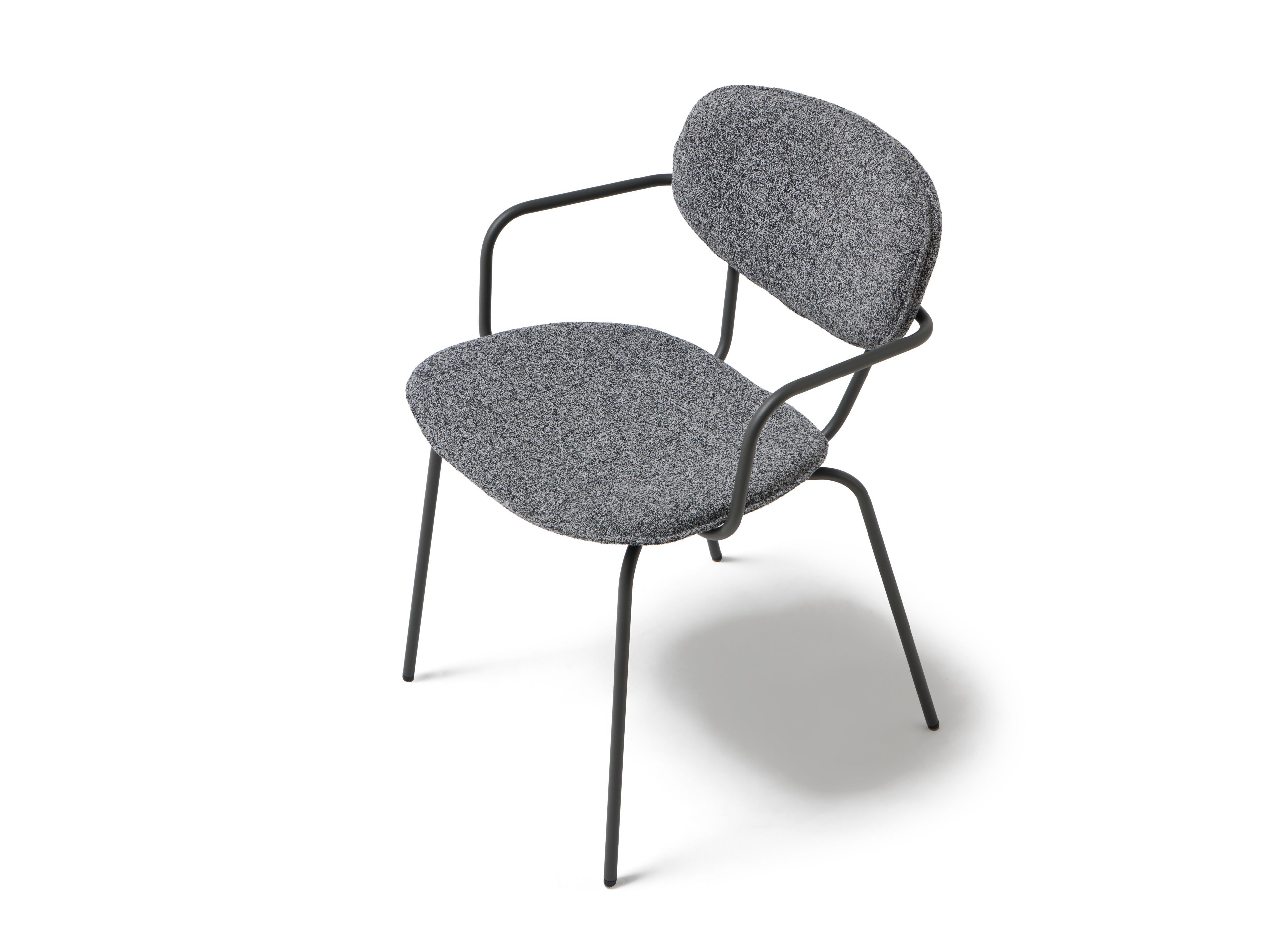 Мягкий тканевый стул с подлокотниками MOBLIBERICA Silueta ARCH-00108279 - Вид №7