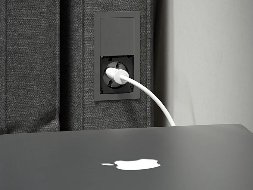 ASA PLASTICI Выдвижной проводной модуль с независимыми розетками Versalogic sun-id-1380347 - Вид №2