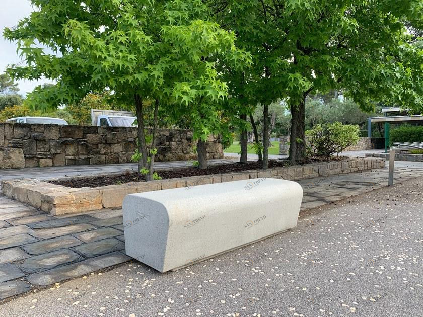 URBIDERMIS Модульная скамейка из бетона без спинки Aro sun-id-1496061