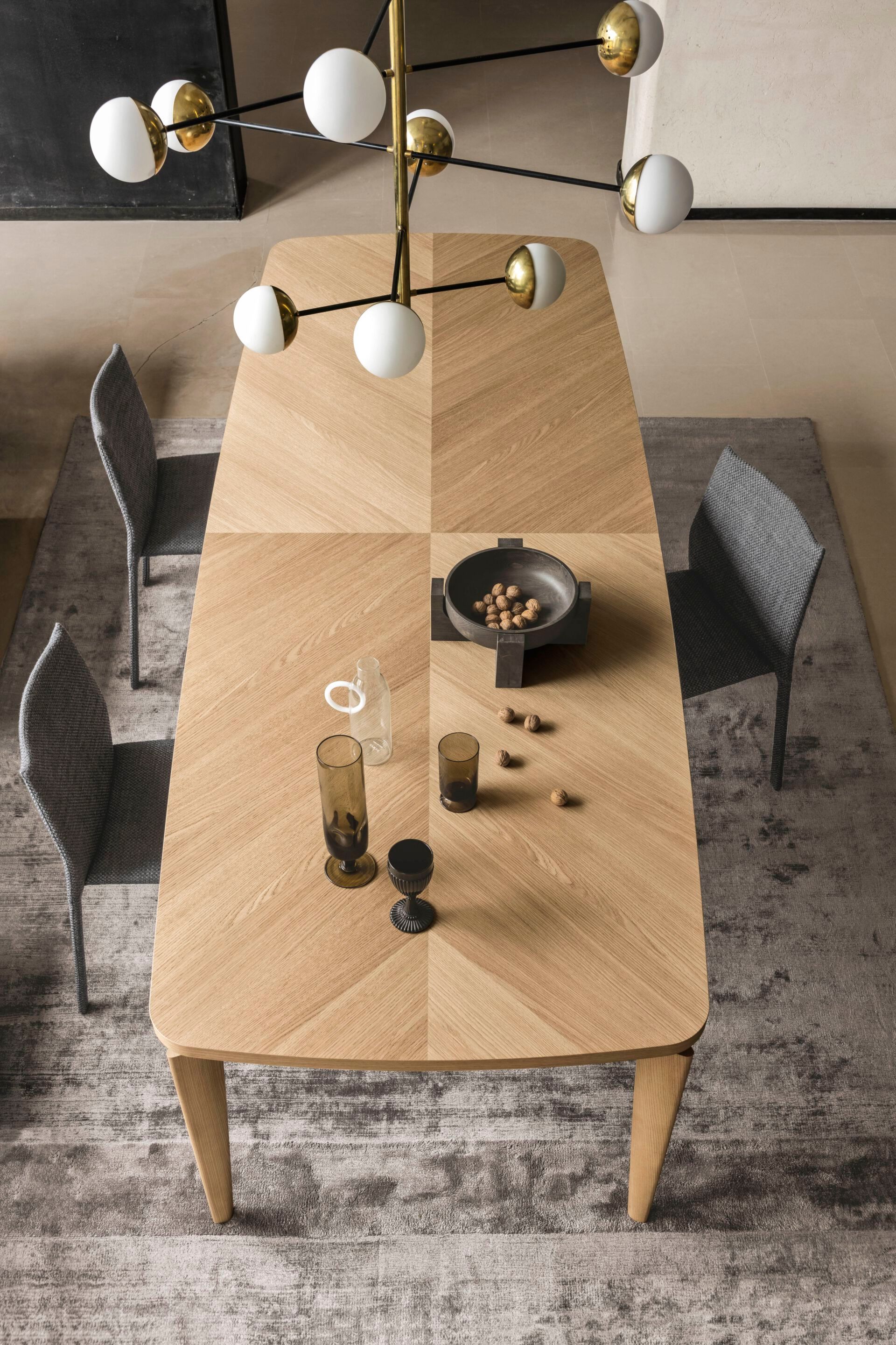 Деревянный прямоугольный стол Alf DaFrè FYRA ARCH-00053224 - Вид №4