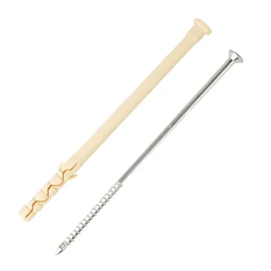 ЕВРОПАРТНЕР Дюбель-гвоздь с цилиндрической манжетой 8×140 мм для бетона и кирпича 89383274