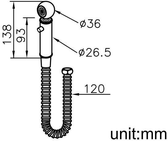 JUSTIME Настенная лейка душа из хромированной латуни Story sun-id-1444050 - Вид №3