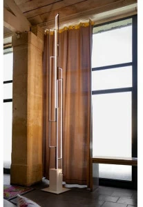 Cinier Торшер из стали со светодиодной подсветкой Mirè Cinier-mirévertigo