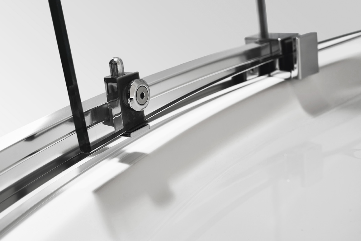 Душевой уголок CEZARES STYLUS-O-M-AH-1-130/80-C-Cr - Вид №3