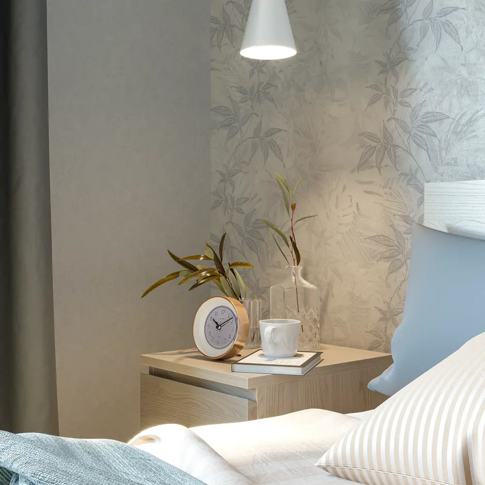 Обои флизелиновые Palitra Home Bionica серые 1.06 м 71844-14 84534456 STLM-2200242 - Вид №3