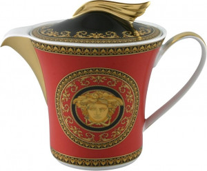 60385 Rosenthal Versace Чайник Rosenthal Versace Медуза 1,3л, фарфор Фарфор