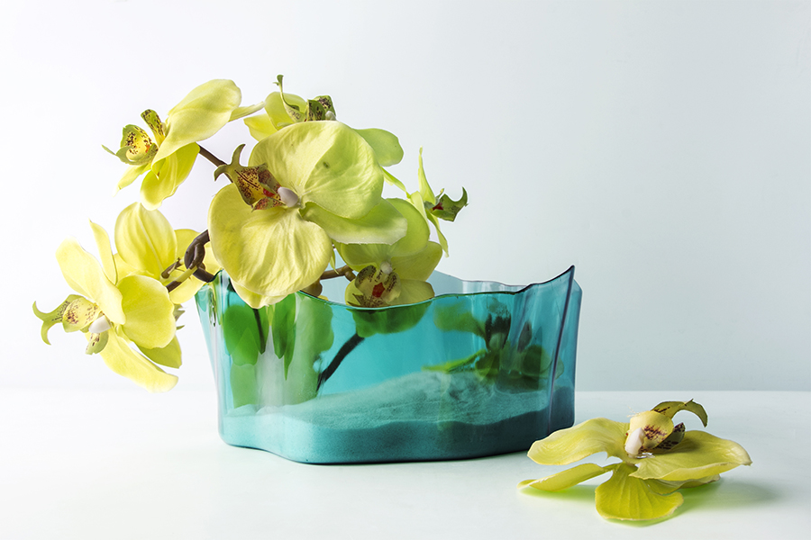 QL10164-GN Органайзер flow маленький, зеленый Qualy  - Вид №1