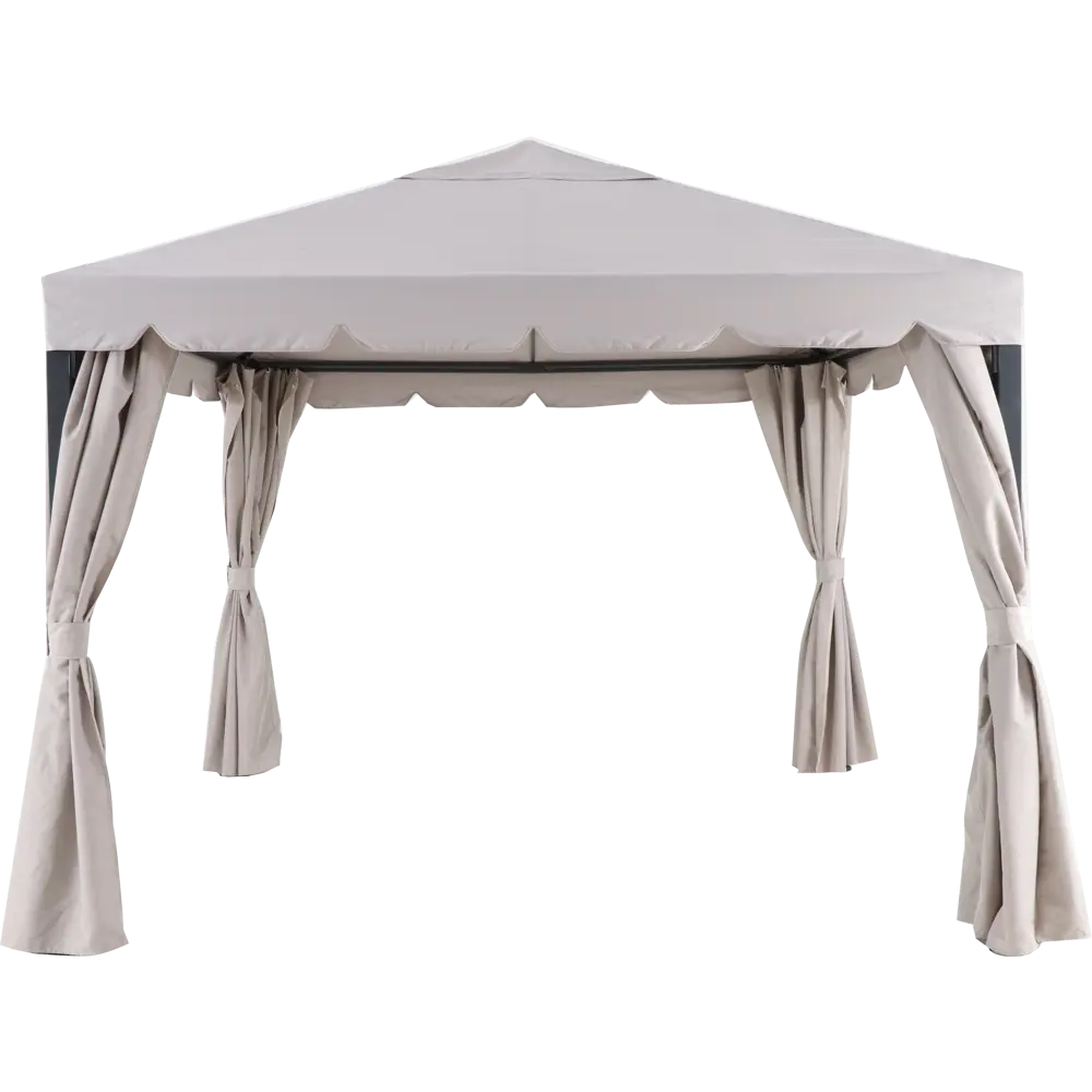 Шторы для павильона 180G 3x3 м цвет серый/коричневый 82232762 STLM-2192868 NATERIAL  - Вид №2