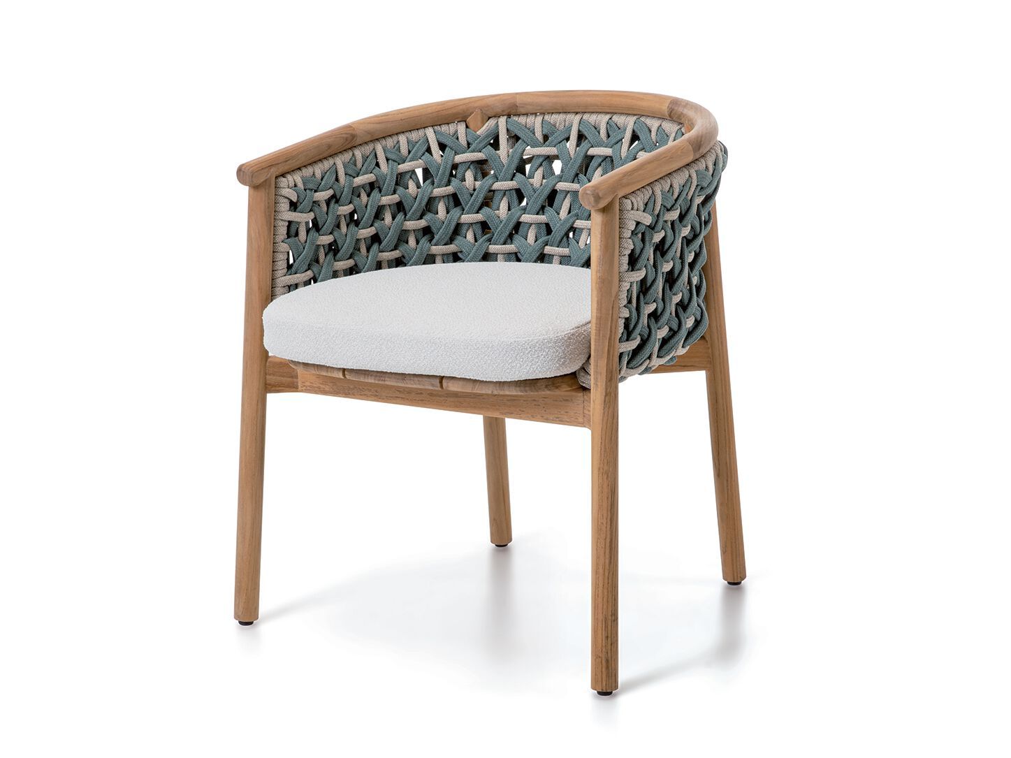 Стул для сада из тикового дерева с подлокотниками Ethimo патио ARCH-00083384