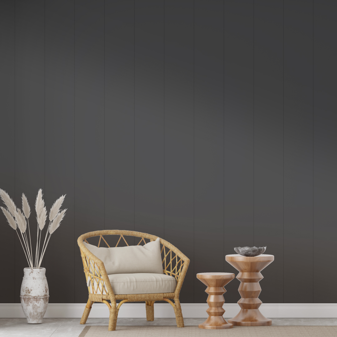 Панель МДФ Classic Stella De Luxe 2700х200х6 Black Lead (упак. 8 шт.) STSR-42 - Вид №3