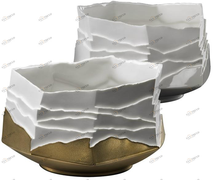 Fos Ceramiche Фарфоровая чаша Erosum C-09