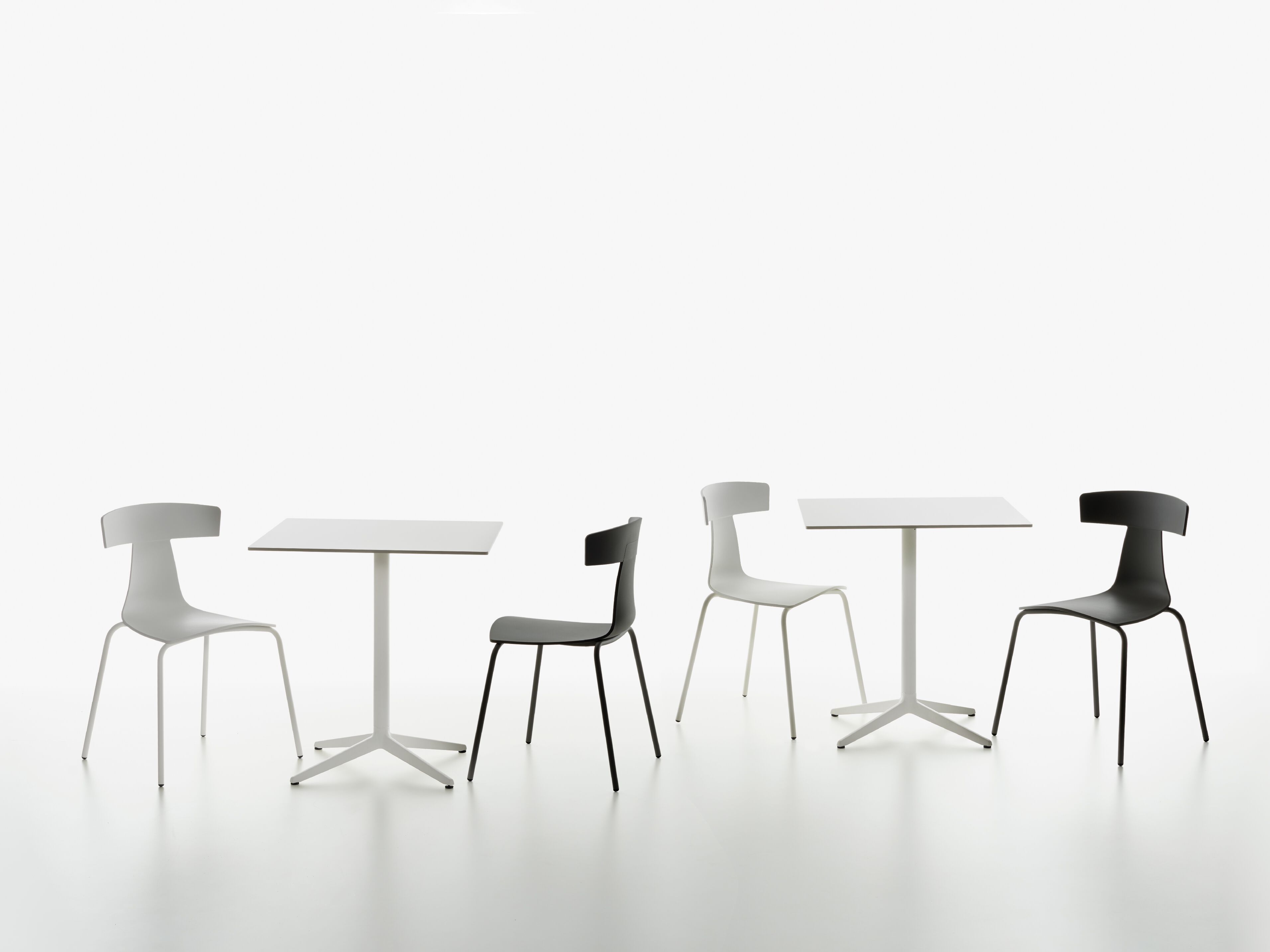 Квадратный садовый стол с чугунным основанием Plank Mister X ARCH-00021381 - Вид №2