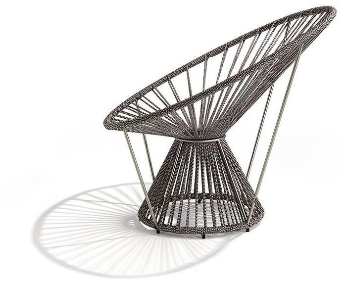 MissoniHome Садовое кресло из полиэстера Cordula sun-id-1423835 - Вид №5