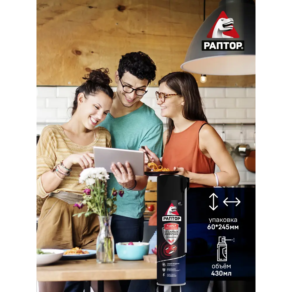 Santreyd Аэрозоль для уничтожения устойчивых тараканов 82640700 STLM-0032679 - Вид №7