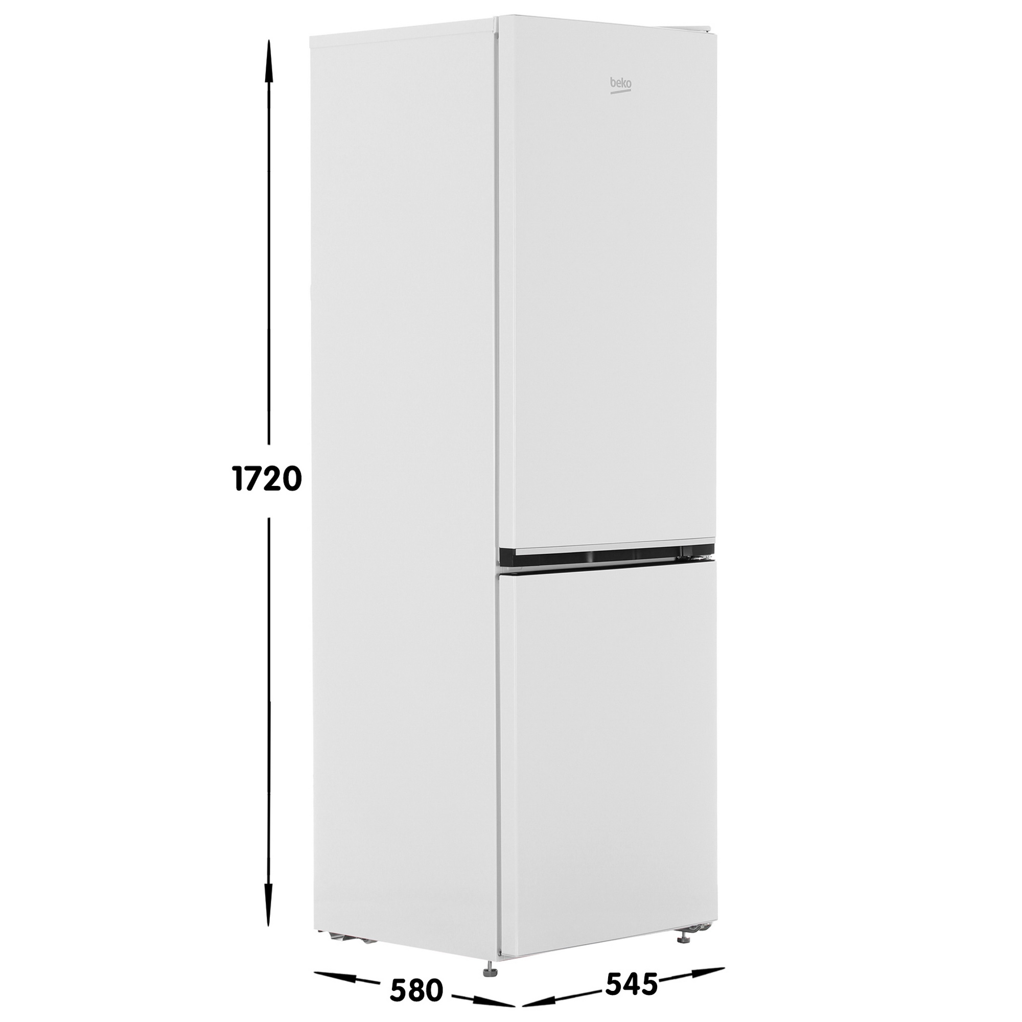 9261645 Холодильник с морозильником   BEKO B1RCNK272W белый STDN-0061284 - Вид №6