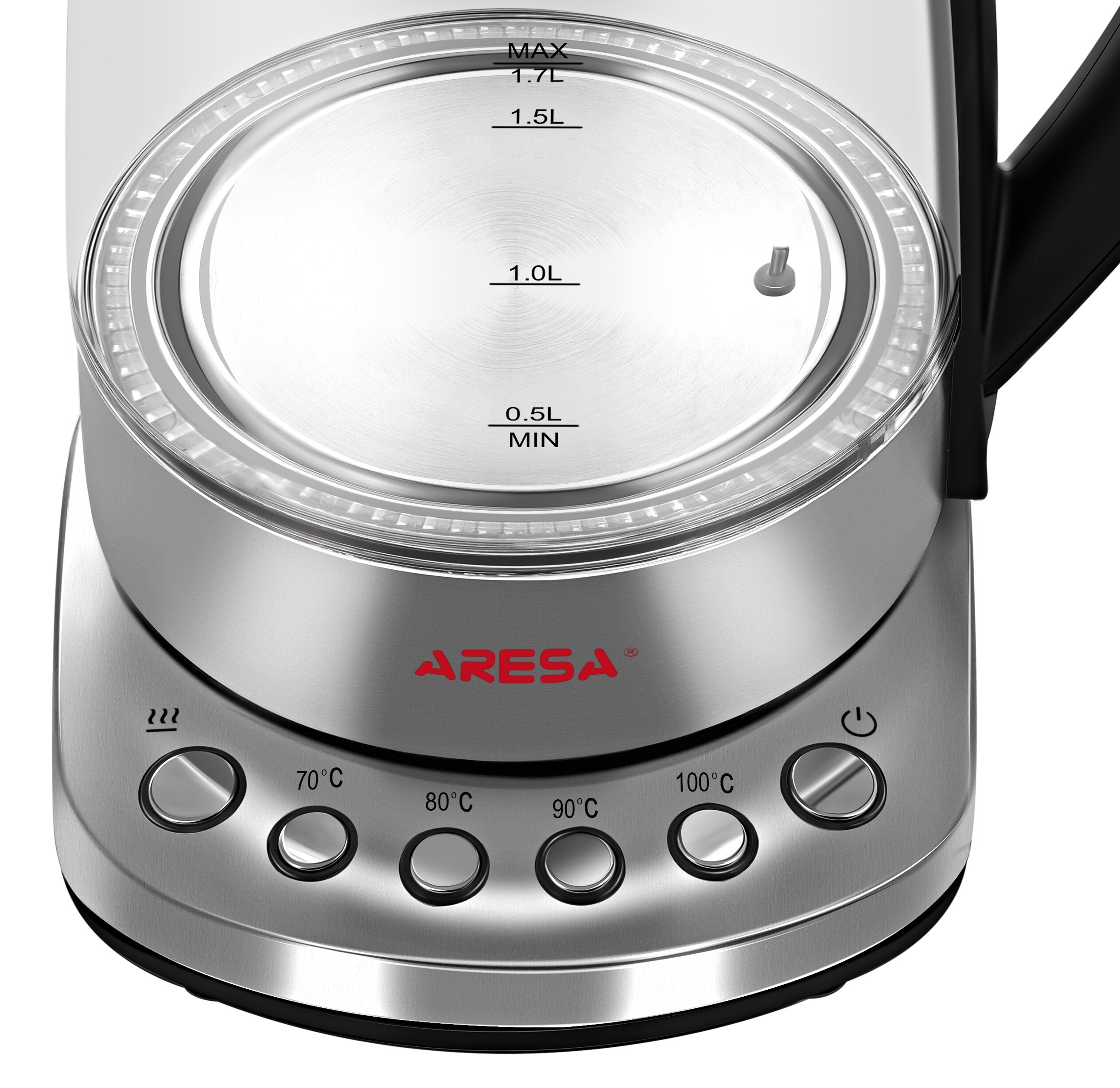 5300805 Электрочайник Aresa AR-3460 серебристый STDN-0138214 - Вид №3