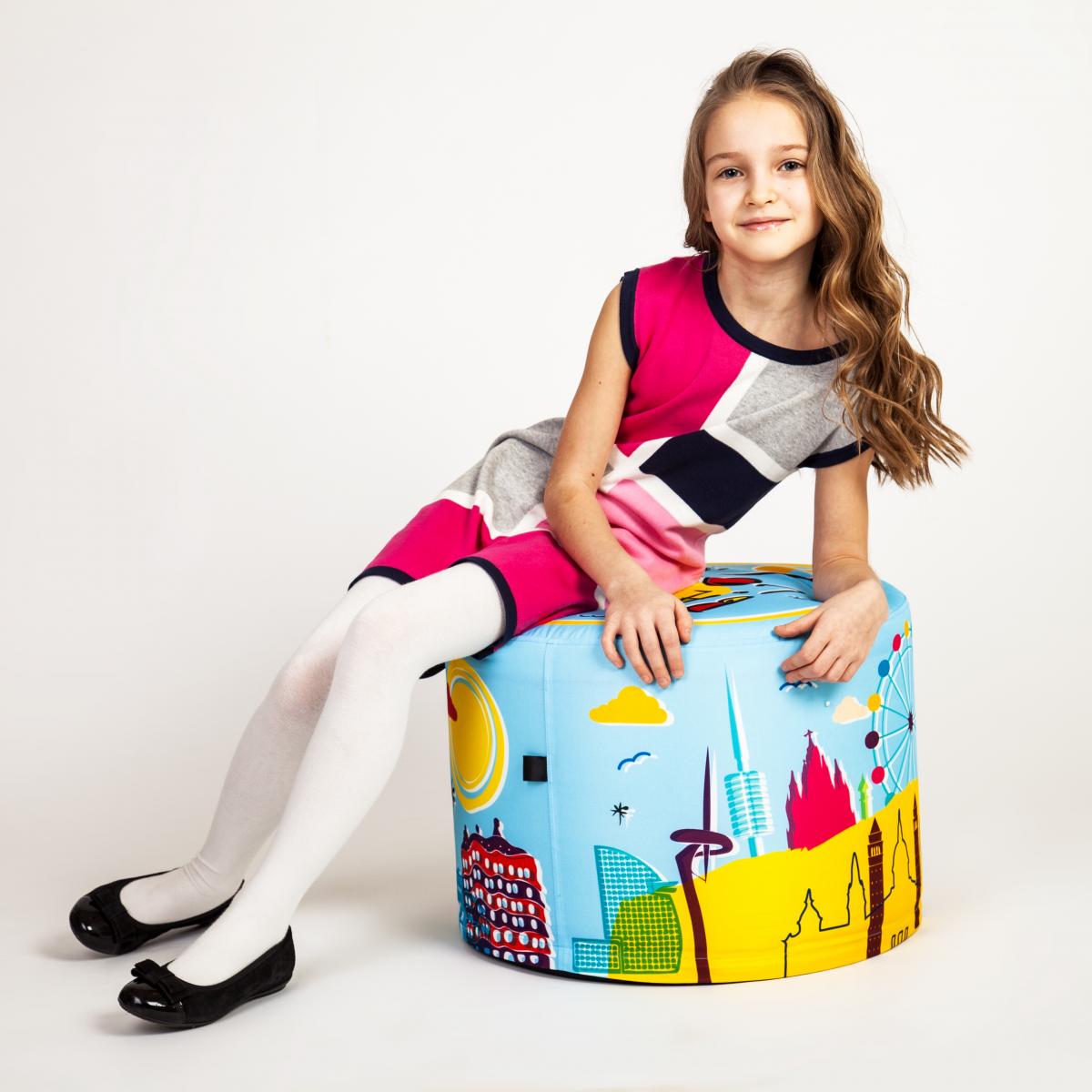 042431 Пуф Barcelona Mr Pouf The city Santreyd  - Вид №3