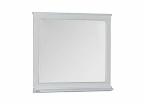 Зеркало Aquanet Валенса 110 белый краколет/серебро