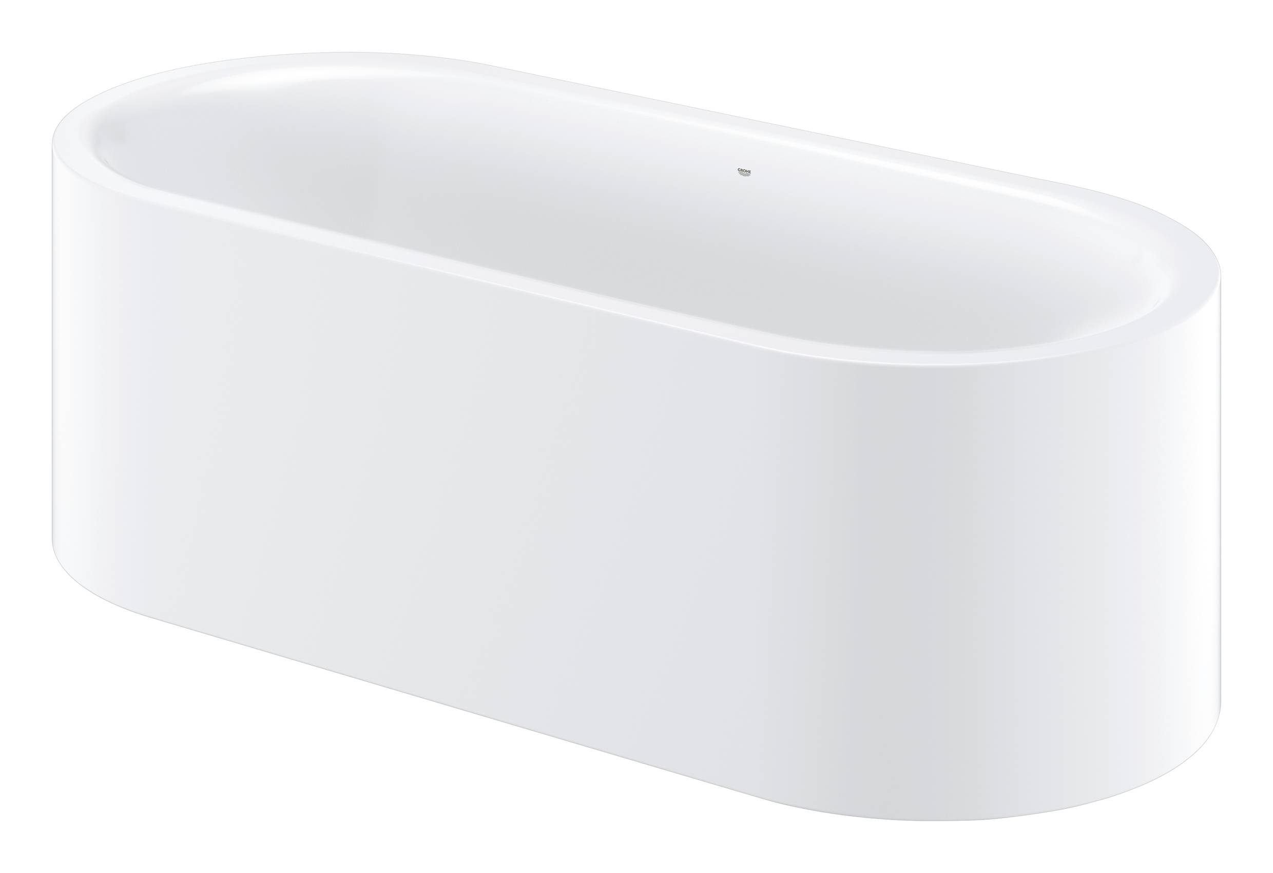 Ванна GROHE Essence с грязеотталкивающим и противоскользящим покрытием, 180 х 80 х 57,5 см, альпин-белый (3961400H) - Вид №1