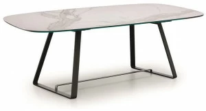 Midj Прямоугольный стол из стеклокерамики