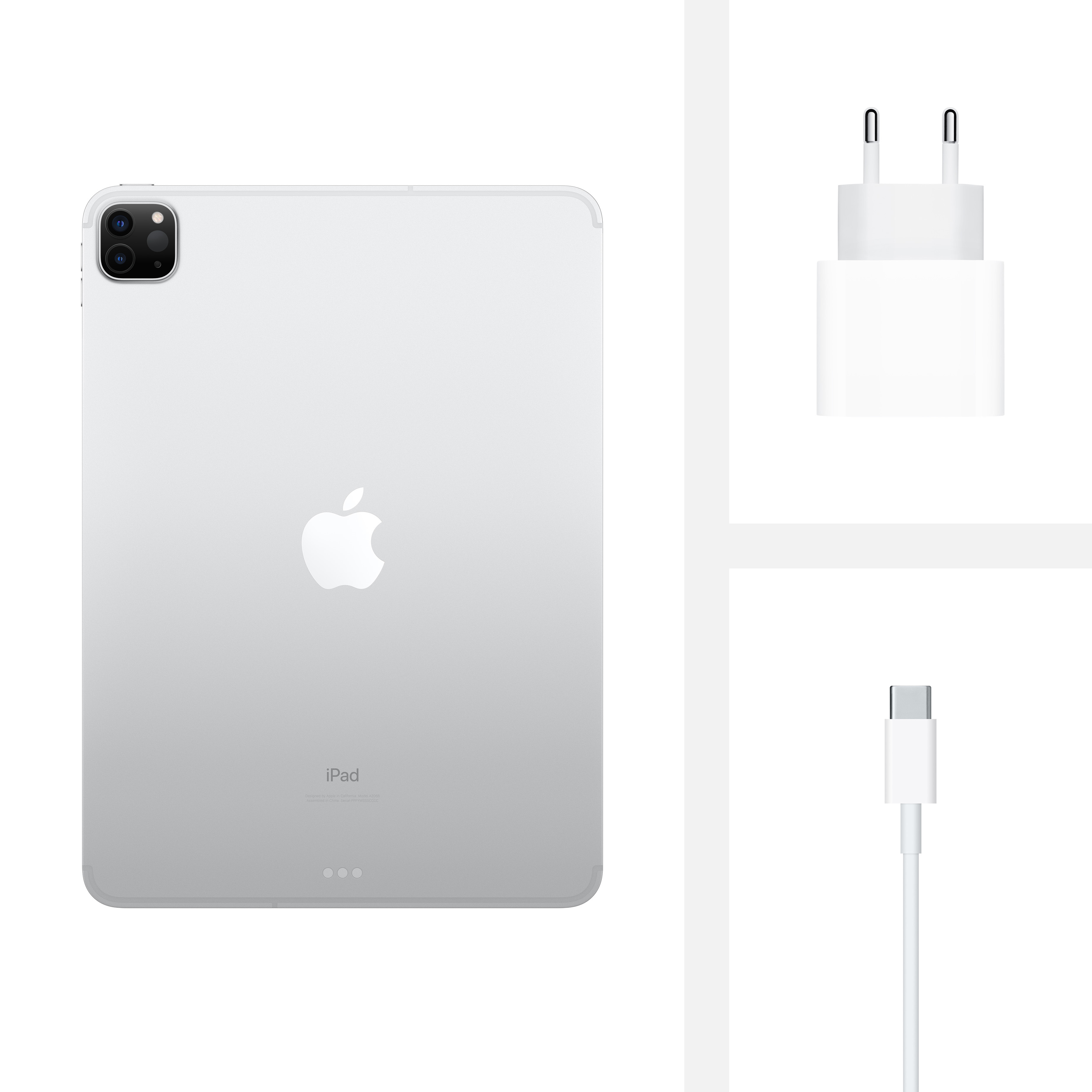 MXE52RU/A 11-inch ipad pro wi‑fi + cellular 256gb - silver Apple Santreyd  - Вид №10