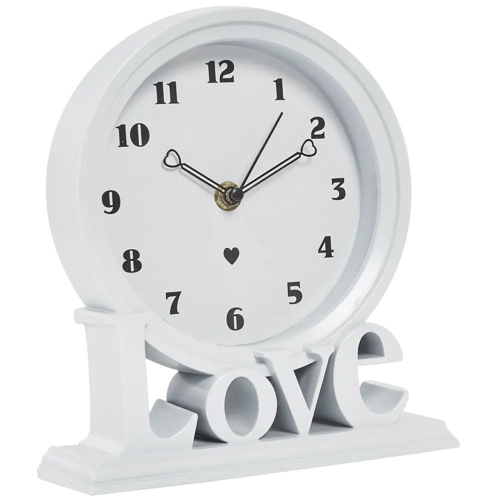 Часы настольные Love 21 см 82410229 STLM-2138817 Santreyd  - Вид №2