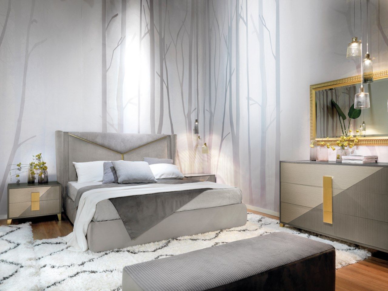 Деревянная тумбочка с ящиками CASA +39 Morfeo ARCH-00028049 - Вид №4