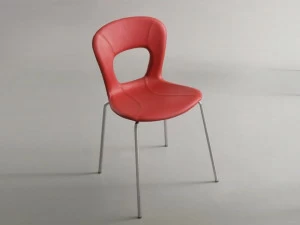 GABER Штабелируемое кожаное кресло Blog