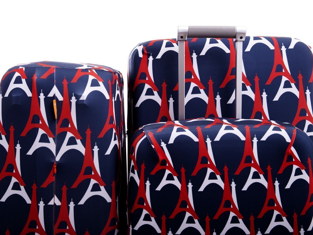 SP240 French-M/L Чехол для чемодана средний Routemark SP240  - Вид №9