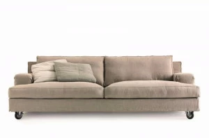 Lema 2-х местный тканевый диван на колесиках Aberdeen