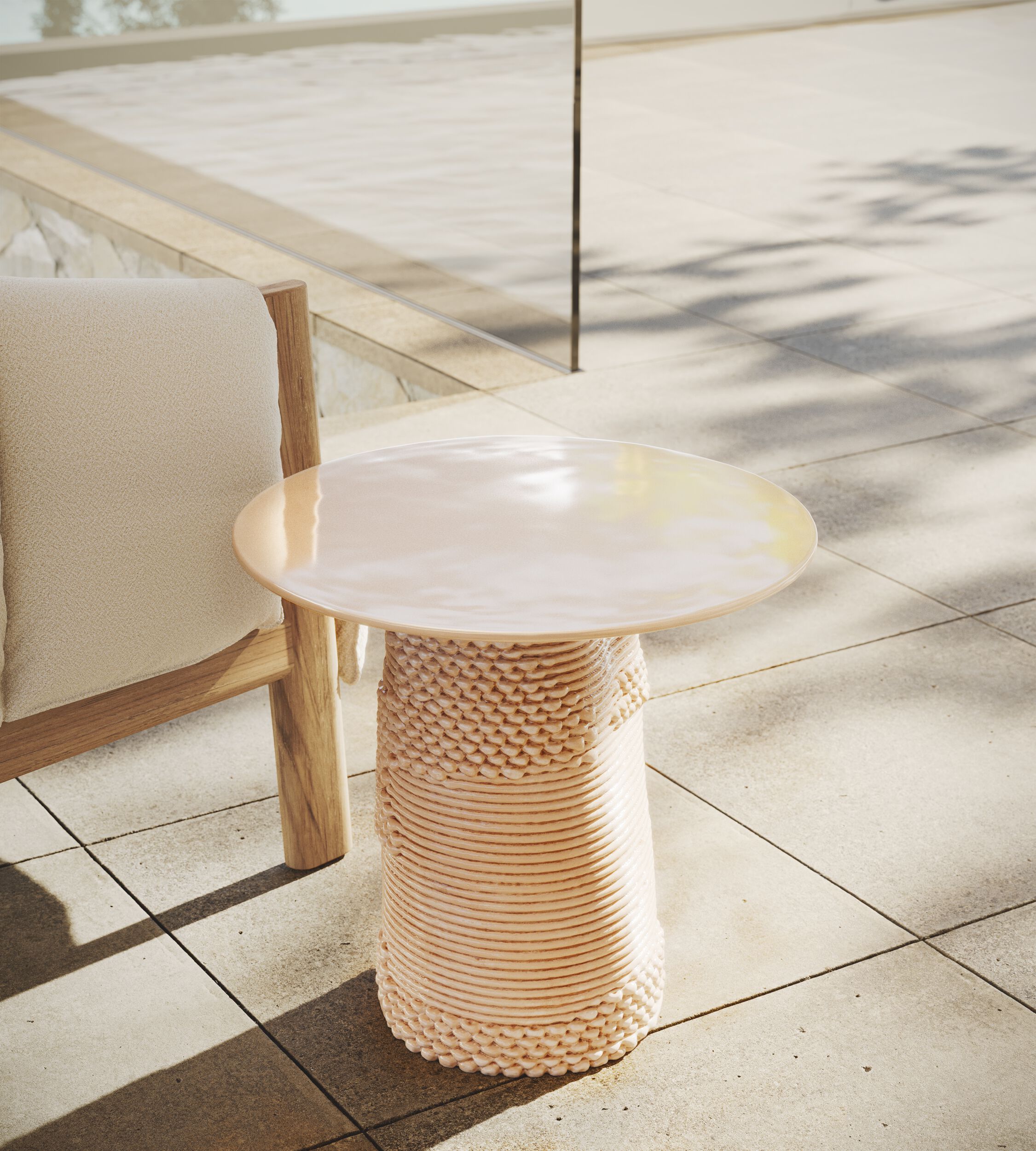 Круглый садовый столик Kettal Plumon ARCH-00037037 - Вид №2