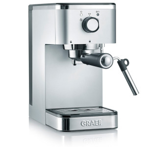 9976986 Кофеварка рожковая GRAEF Salita ES 400 серебристый