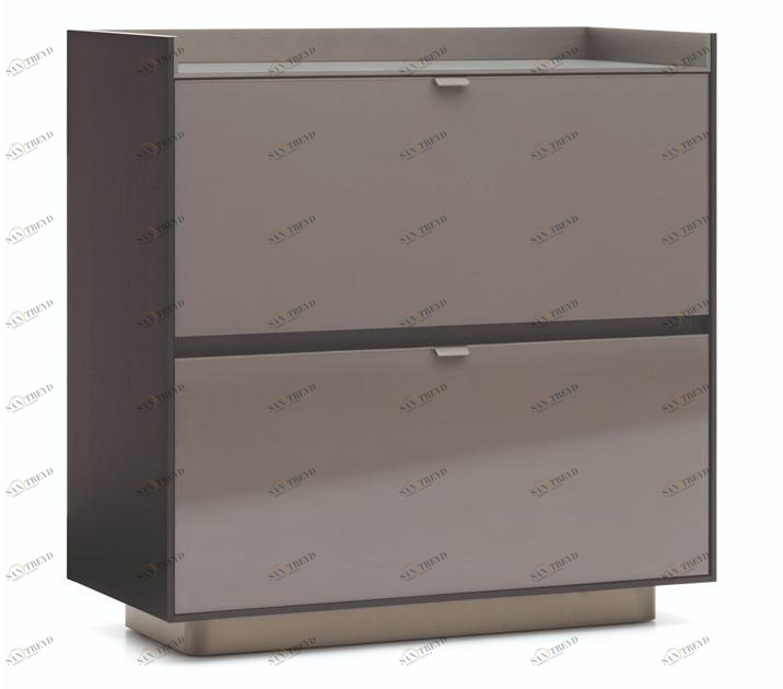 Minotti Барная стойка из лакированной древесины Darren sun-id-1416152