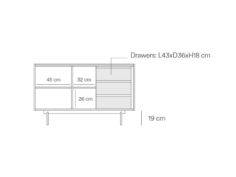 Шкаф из МДФ с распашными дверями TEULAT Отто ARCH-00150987 - Вид №10