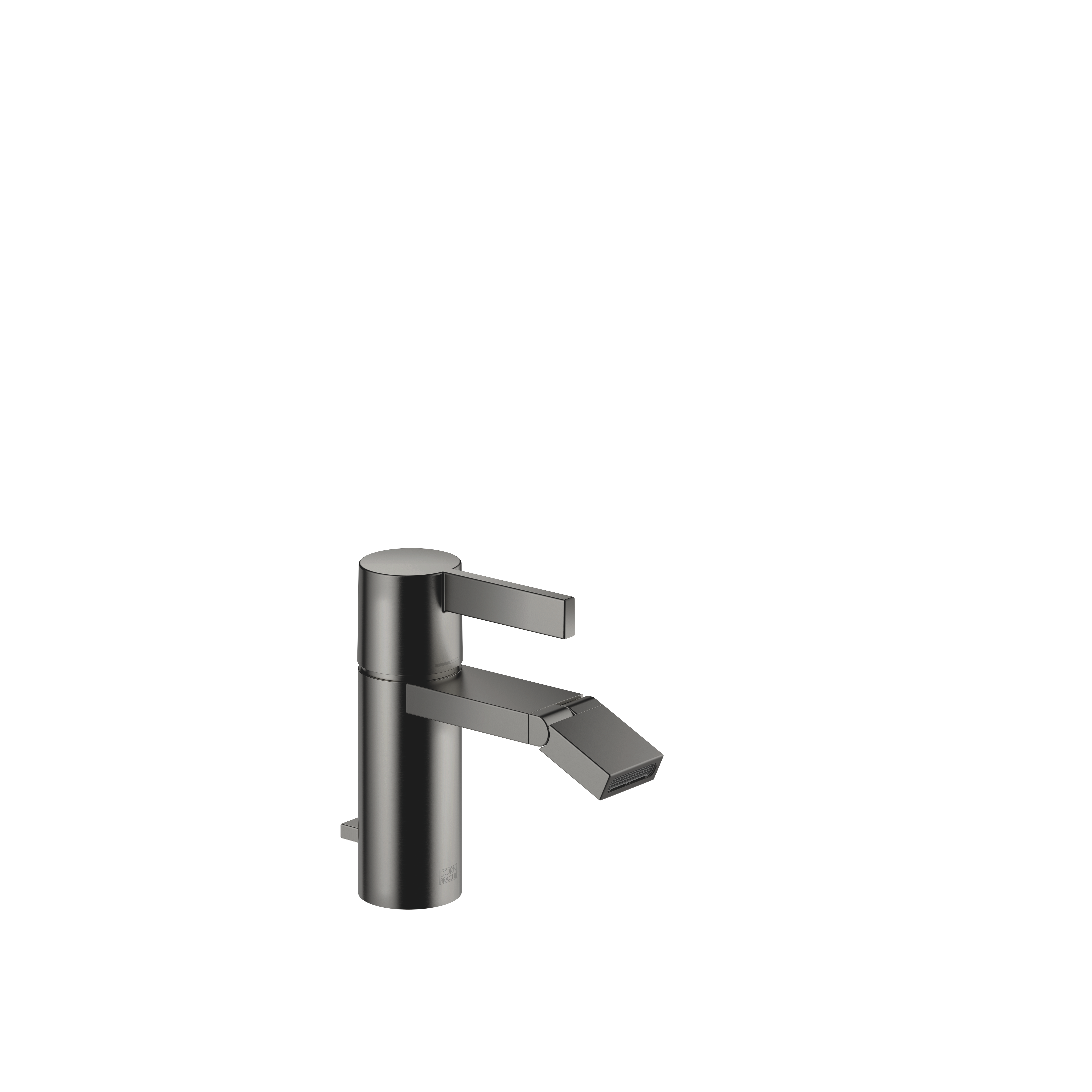 Смеситель для биде однорычажный с донным клапаном - Brushed Dark Platinum 33600670-99 DornBracht 