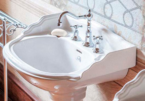 Gentry Home Центр смесителя для раковины до центра два отверстия под смеситель мм Antique Incalux GH100995 - Вид №1