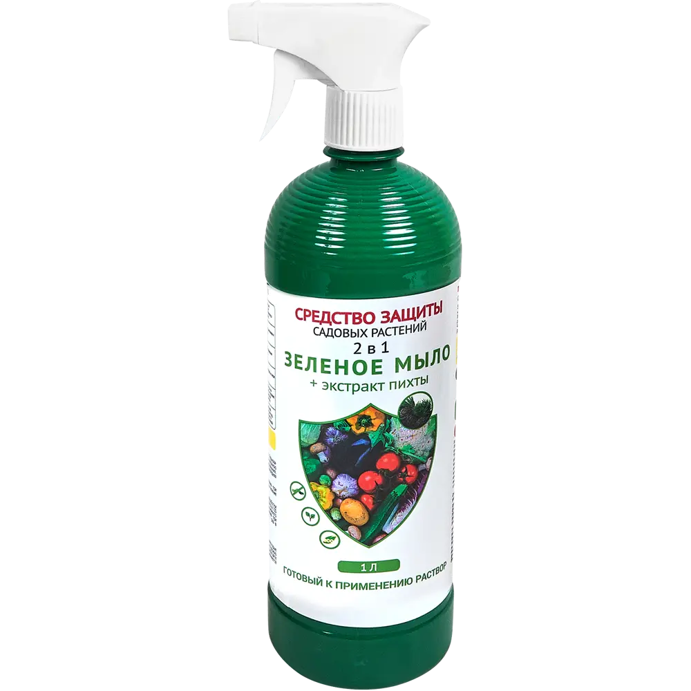 Santreyd Зеленое мыло для защиты растений от болезней и вредителей 1 л 89231773 STLM-0959175