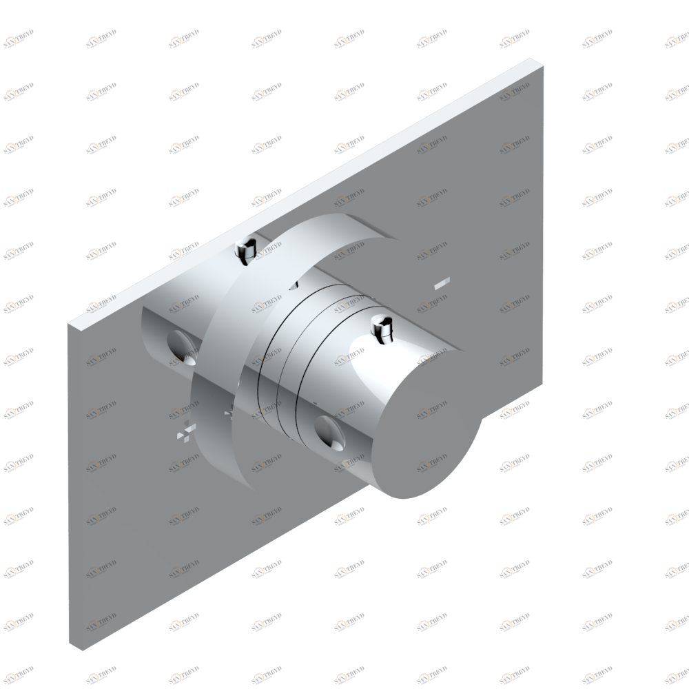 G3W-5100B Ручка регулировки для термостата THG, арт.5100A 1/2" и 5200A 3/4" Thg-paris Montaigne marbre blanc Vénus с рукоятками Хром G3W 5100B  A02 CAT.A